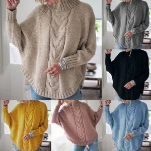 manteau à manches chauve-souris femme