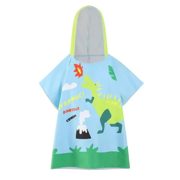 Cape poncho enfant manche courte