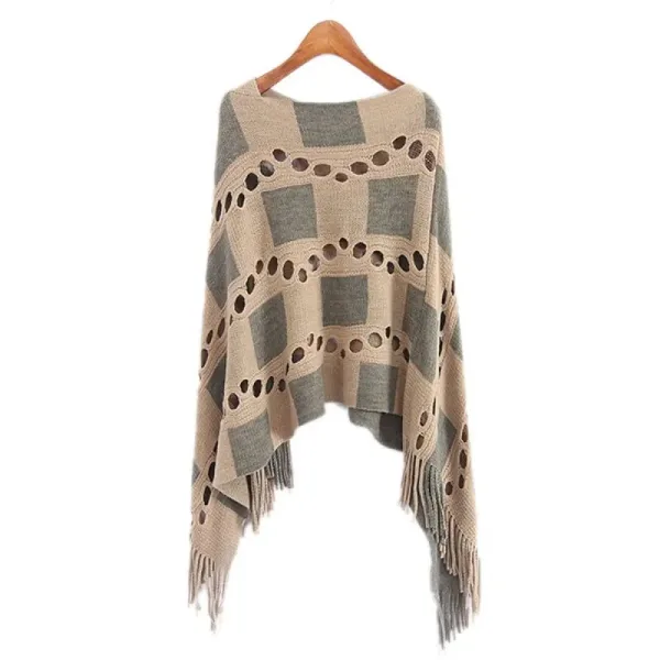Cardigan poncho femme