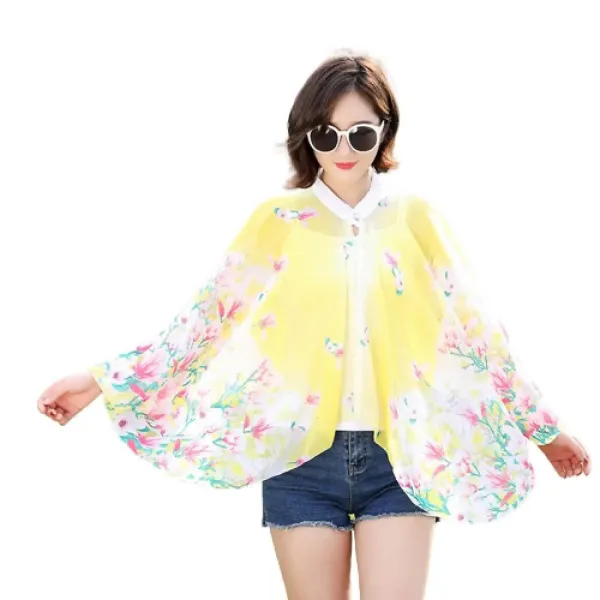 Châle femme poncho