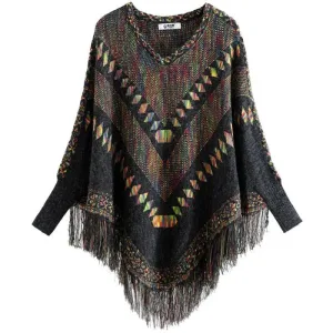 Châles femme poncho
