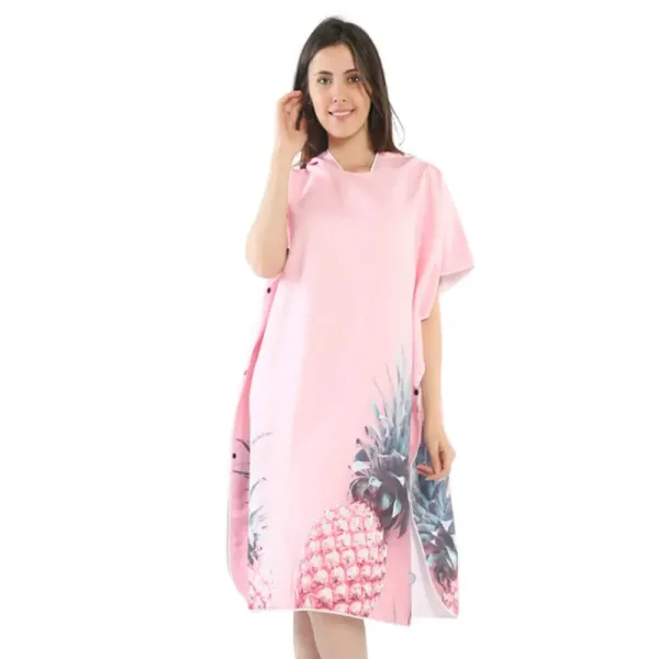 Femme surf poncho