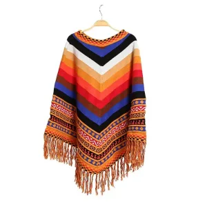 Manteau ponchos femme