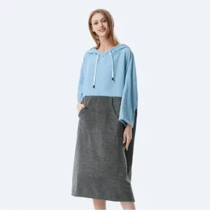 Patron poncho surf adulte