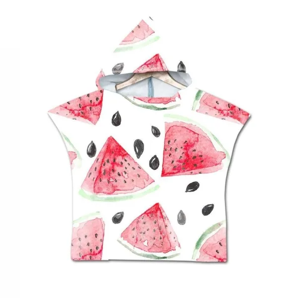 Poncho Bébé Fille Plage