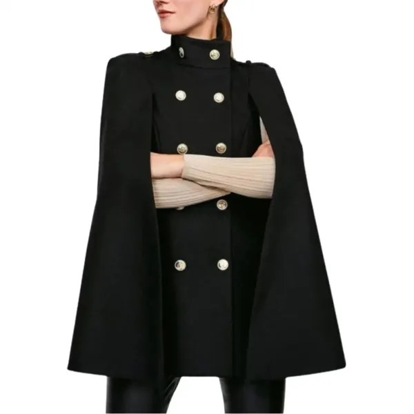 Poncho cape manteau veste femme