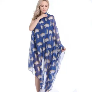 Poncho d'été femme plage