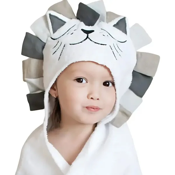 poncho de bain capuche 2 ans