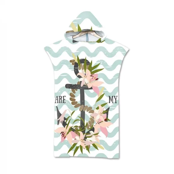 Poncho de Plage Femme
