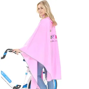 Poncho de pluie femme vélo