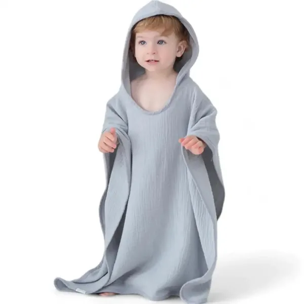poncho enfant motif ludique