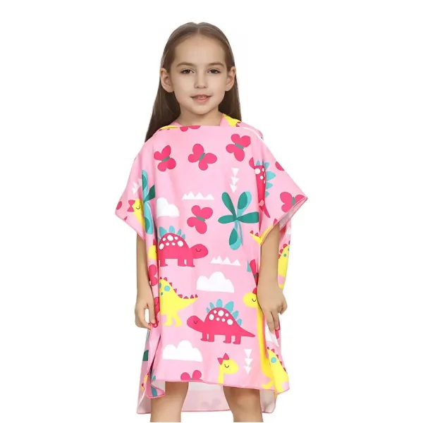 Poncho enfant plage