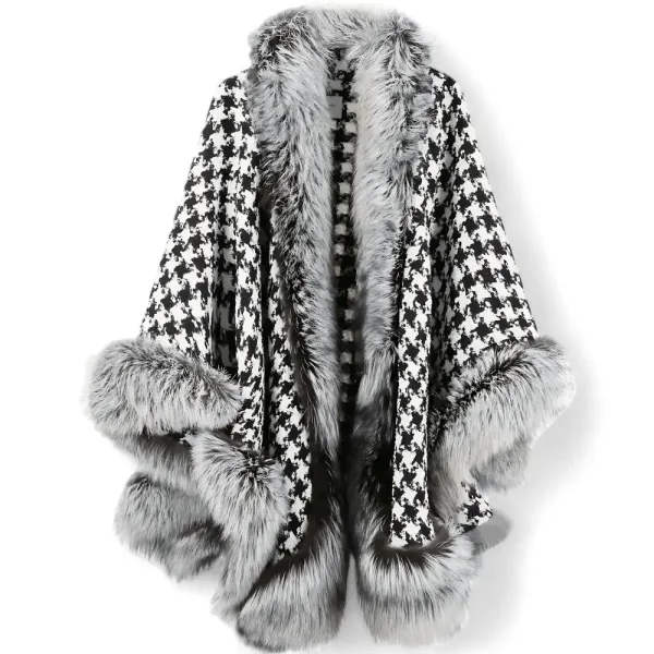Poncho femme chic