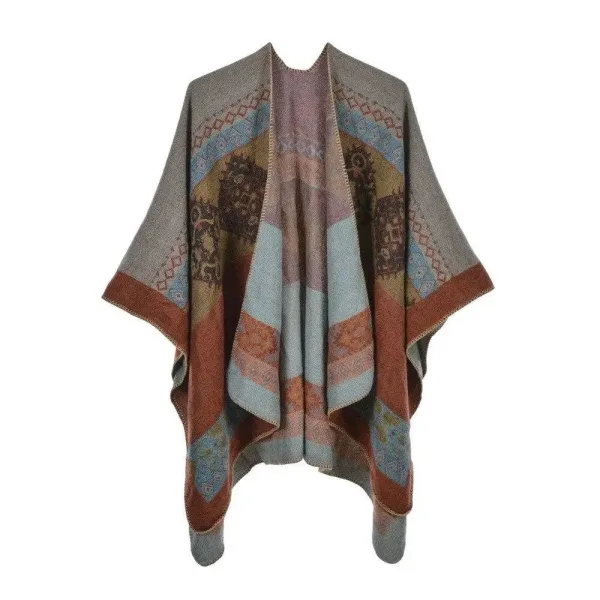 poncho femme chic