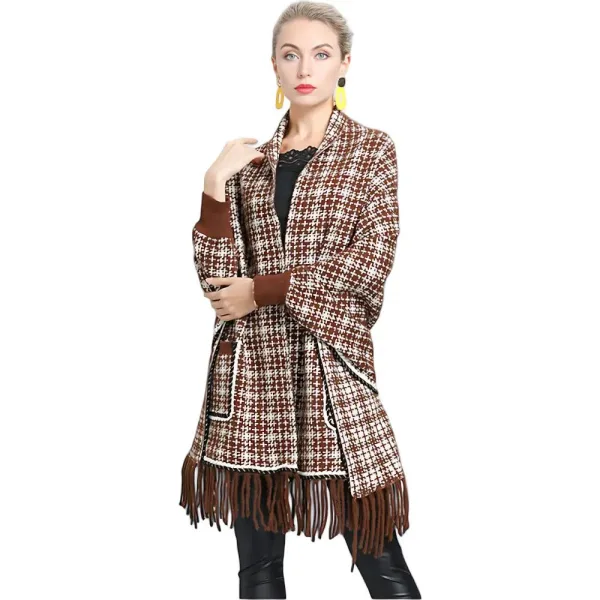 Poncho femme en solde