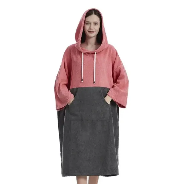 poncho femme idéal après la baignade