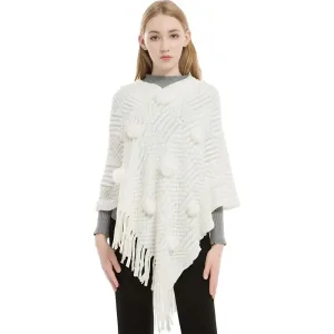 Poncho femme mode