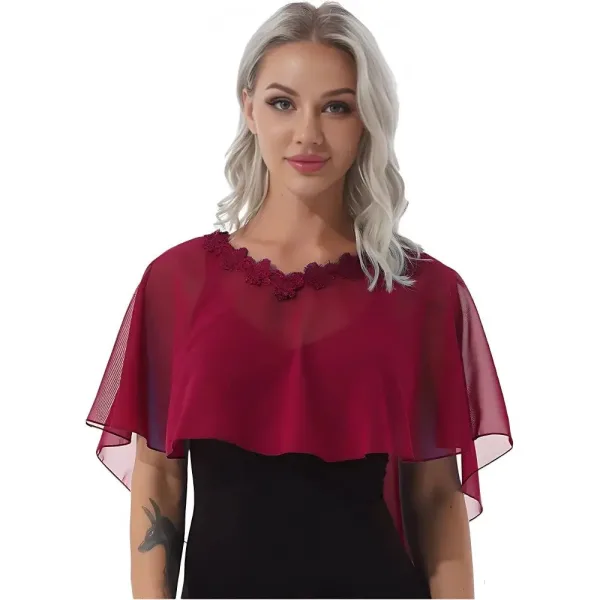 poncho femme soirée à motifs
