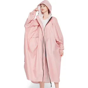 Poncho long étanche femmes