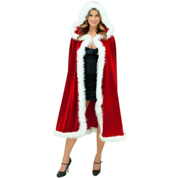 Poncho noel femme