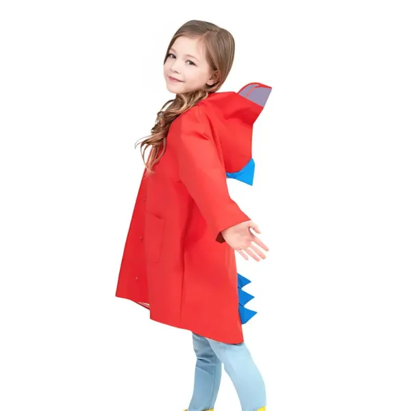poncho pluie avec capuche pour enfants
