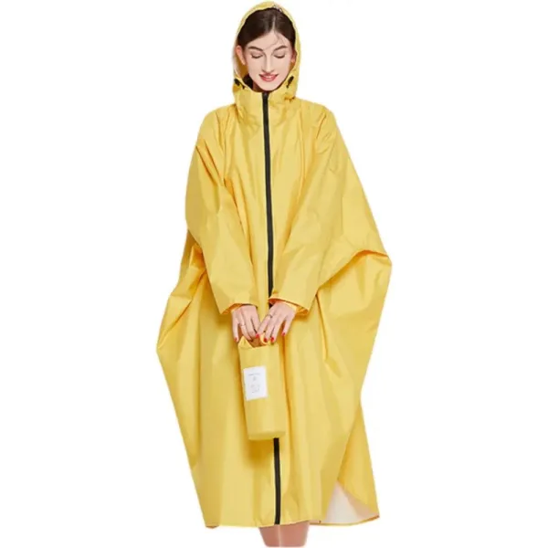 poncho pluie coloré