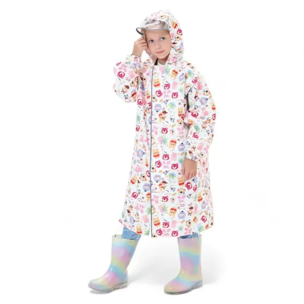 poncho pluie coloré pour enfant