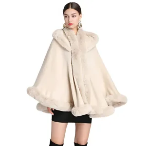 Poncho soirée femme