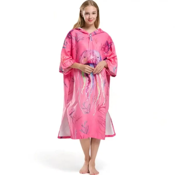 poncho surf en microfibre