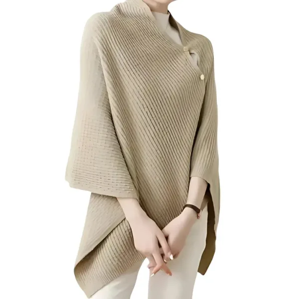poncho tendance femme