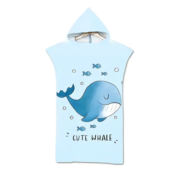 Serviette poncho enfant et adulte