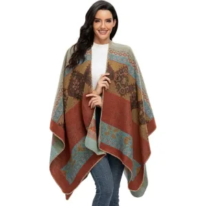 Tricot poncho