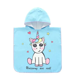 vêtement de bain enfant poncho