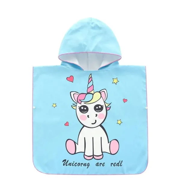 vêtement de bain enfant poncho