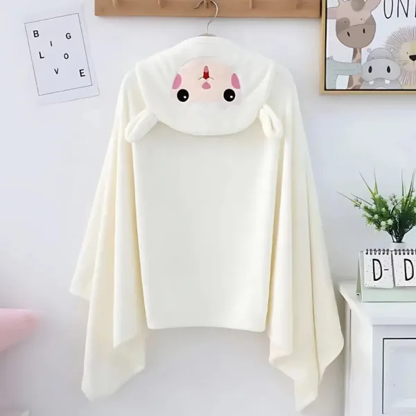 vêtement de plage fille poncho